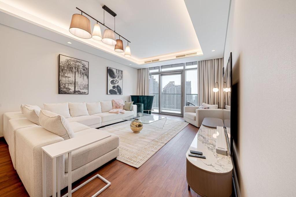 Paramount Midtown Luxury 2 Bedroom With Full Burj-Khalifa View Dubaï Extérieur photo